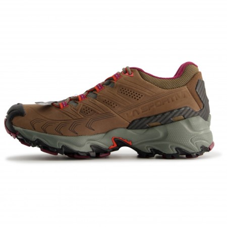 Women's Ultra Raptor Ii Leather Wide Gtx La Sportiva New Zealand Taupe Red Plum - Image 5