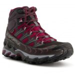 Women's Ultra Raptor Ii Mid Gtx La Sportiva New Zealand Carbon Red Plum - Image 3