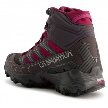 Women's Ultra Raptor Ii Mid Gtx La Sportiva New Zealand Carbon Red Plum - Image 6
