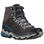 Women's Ultra Raptor Ii Mid Leather Gtx Carbon Atlantic La Sportiva New Zealand - Image 3
